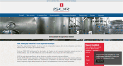 Desktop Screenshot of isor.fr