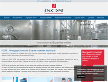 Tablet Screenshot of isor.fr